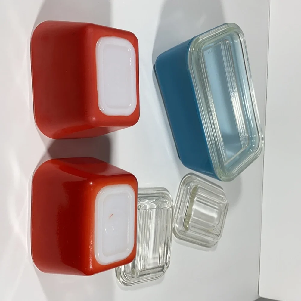 Vintage Pyrex! Refrigerator dish set of 3 - Picture 6 of 16